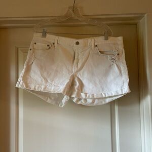 GAP White Jean Shorts for Women